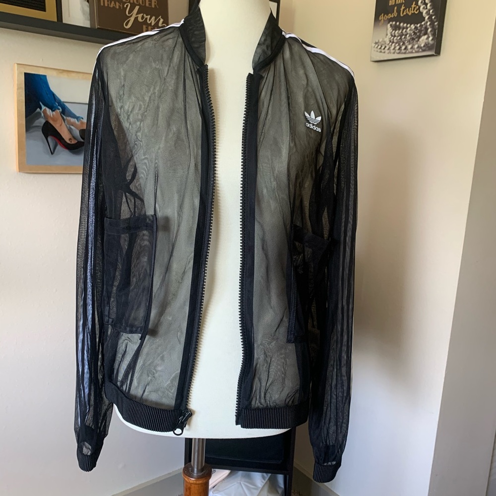 Adidas Mesh Track Jacket